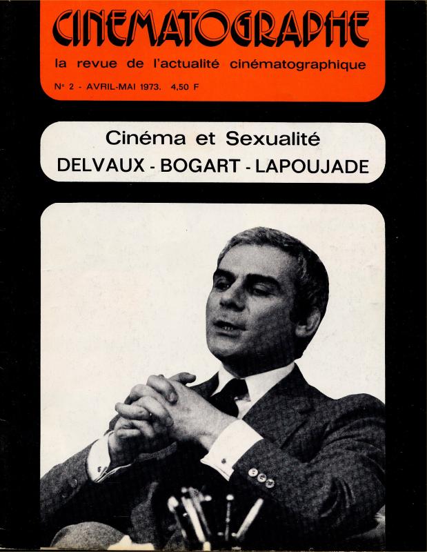 CINEMATOGRAPHE magazine cover Issue 2 April 1973