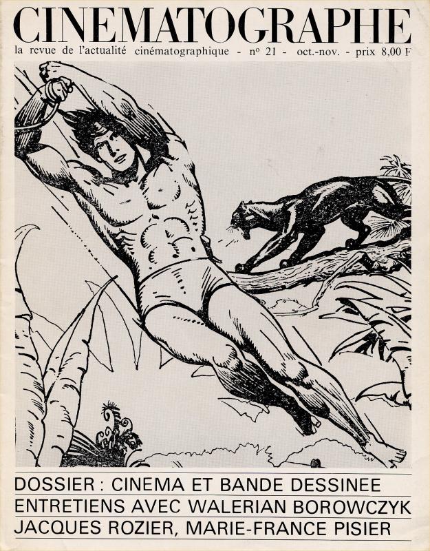 CINEMATOGRAPHE magazine side cover Issue 21 October 1976