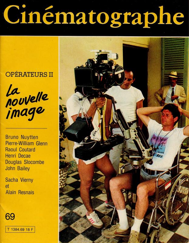 CINEMATOGRAPHE magazine side cover Issue 69 July 1981