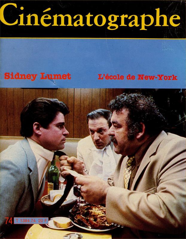 CINEMATOGRAPHE magazine side cover Issue 74 January 1982