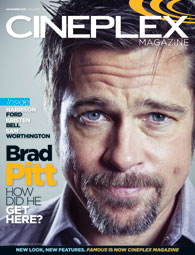 CINEPLEX magazine cover November 2010