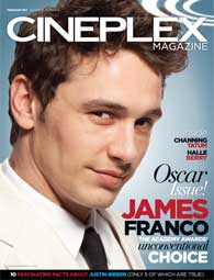 CINEPLEX magazine cover  Vol 12 # 2 February 2011