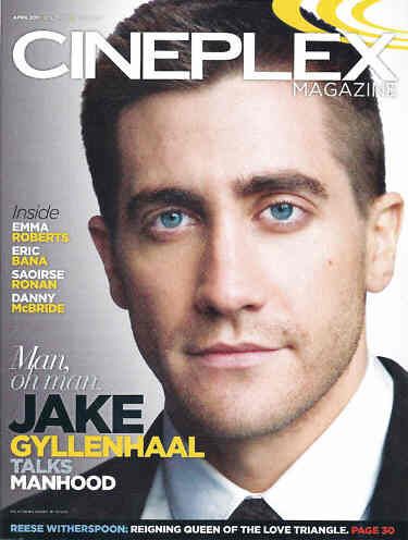 CINEPLEX magazine cover  Vol 12 # 4 April 2011