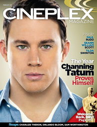 CINEPLEX magazine cover  Vol 13 # 2 February 2012