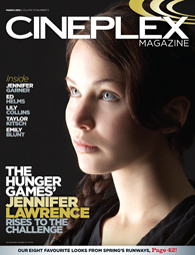 CINEPLEX magazine cover  Vol 13 # 3 March 2012