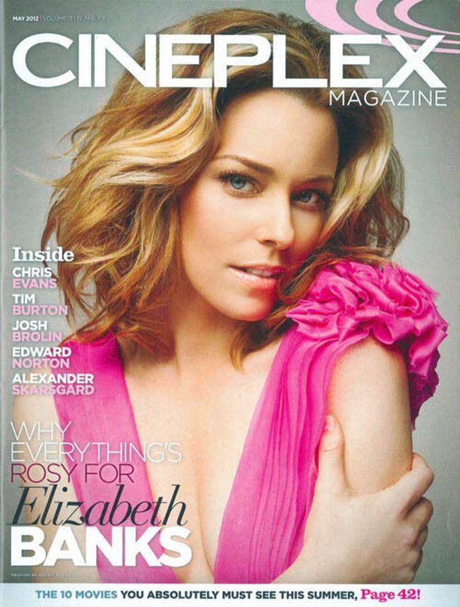 CINEPLEX magazine cover  Vol 13 # 5 May 2012