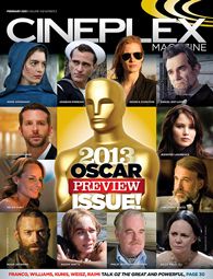 CINEPLEX magazine cover  Vol 14 # 2 February 2013