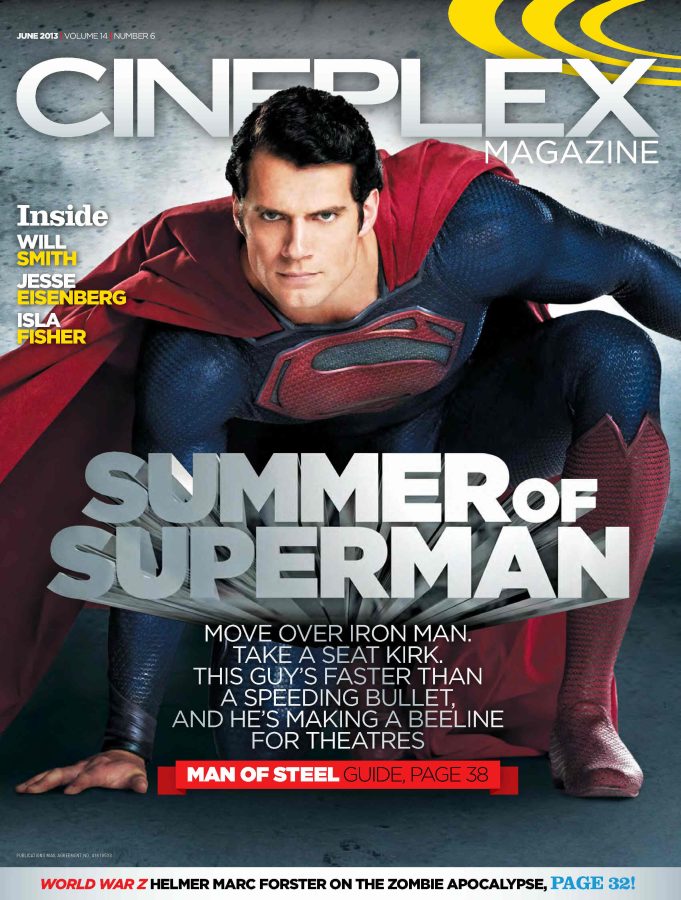 CINEPLEX magazine cover  Vol 14 # 6 June 2013