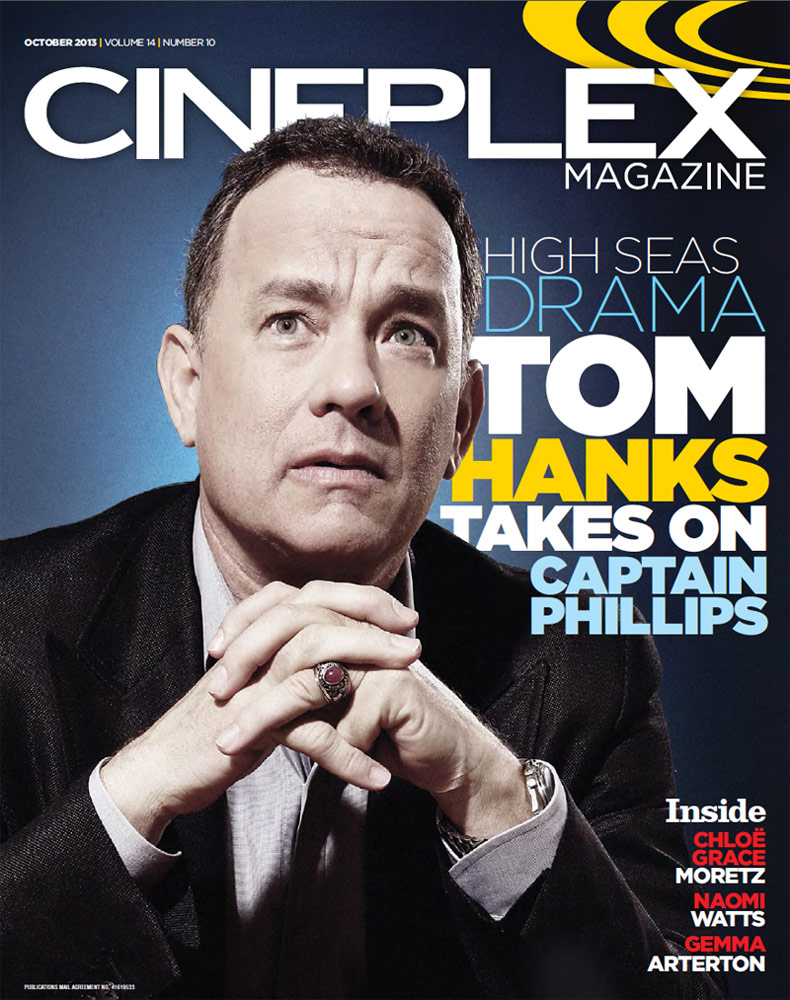 CINEPLEX magazine cover  Vol 14 # 10 October 2013