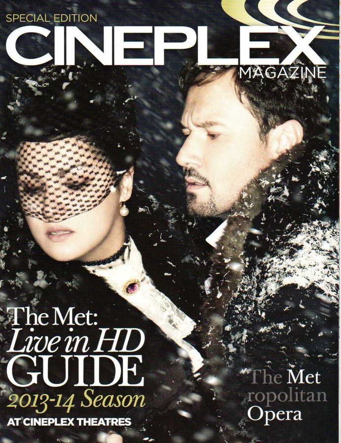 CINEPLEX magazine cover  Special  2013