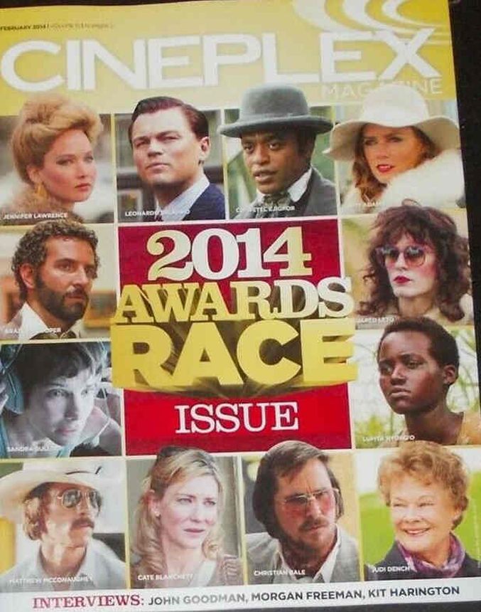 CINEPLEX magazine cover  Vol 15 # 2 February 2014