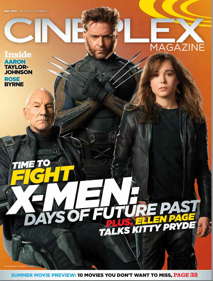 CINEPLEX magazine cover  Vol 15 # 5 May 2014