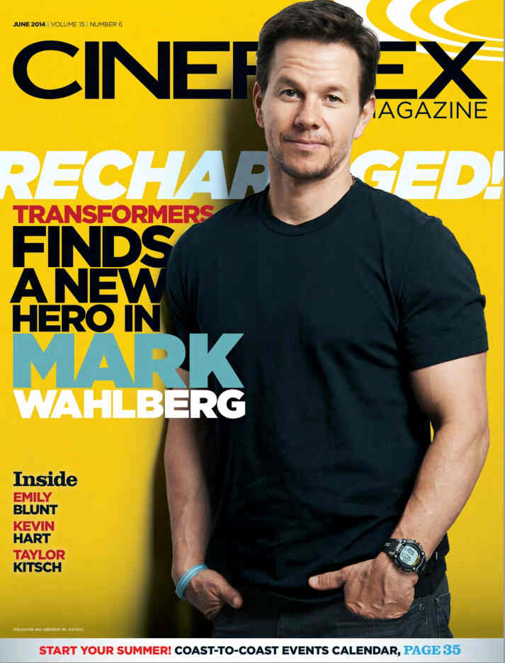 CINEPLEX magazine cover  Vol 15 # 6 June 2014