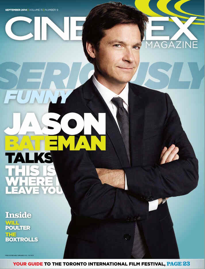 CINEPLEX magazine cover  Vol 15 # 9 September 2014