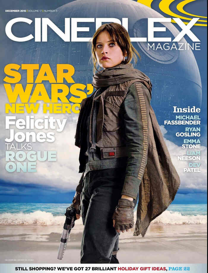 CINEPLEX magazine cover December 2016