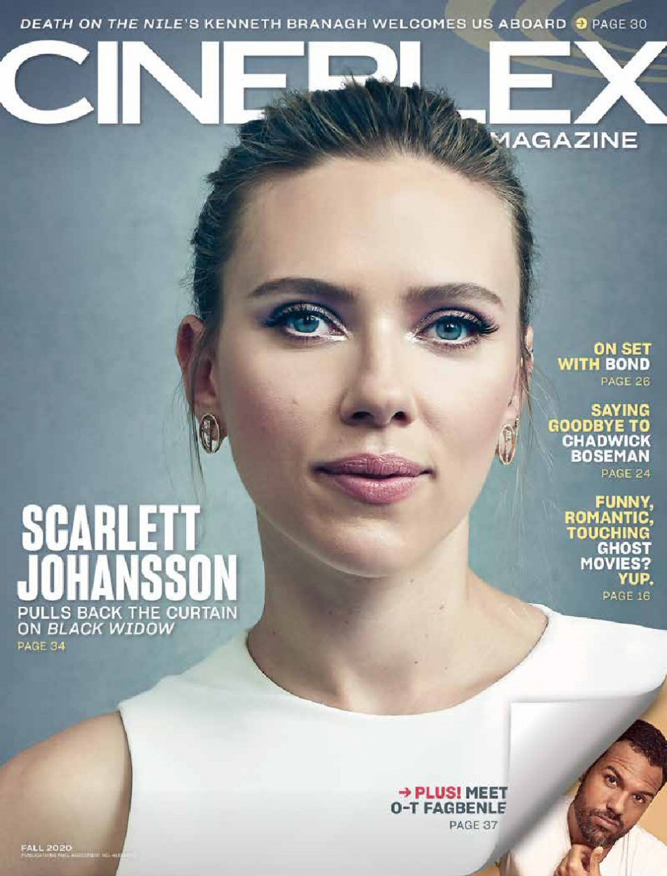 CINEPLEX magazine cover Fall 2020