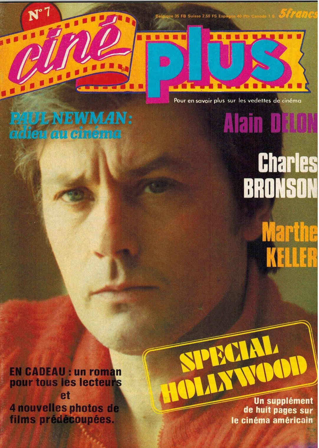 CINE PLUS magazine cover Issue 7  1977
