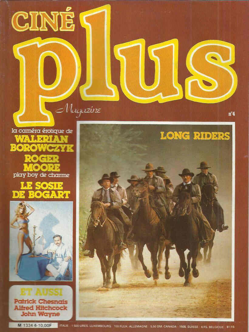 CINE PLUS magazine cover Issue 4 June 1980