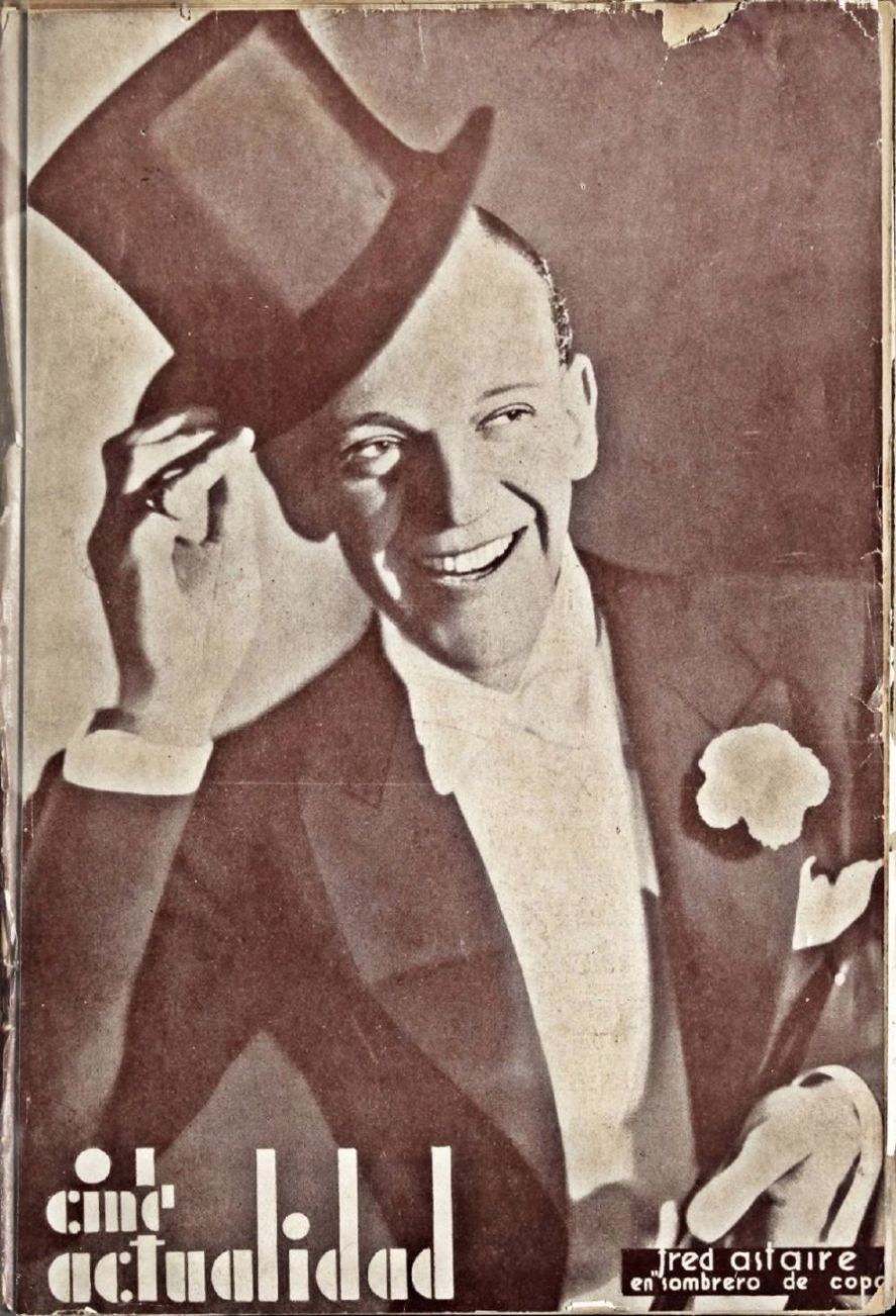 CINE RADIO ACTUALIDAD magazine side cover Issue 1  April 1936
