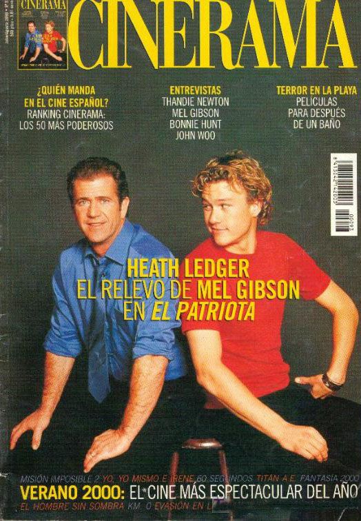 CINERAMA magazine cover Issue 93 July/August 2000