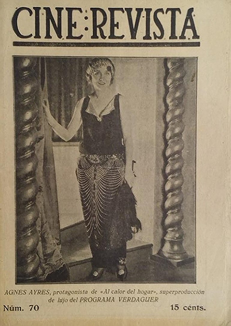CINE-REVISTA magazine side cover Issue 70 3 February 1923