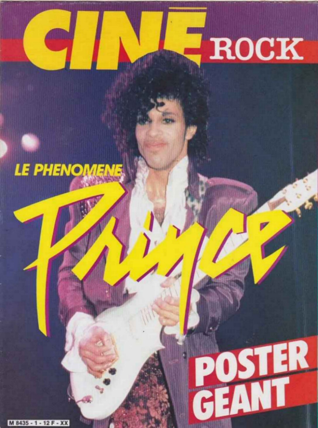 CINE-ROCK magazine cover Issue 1   