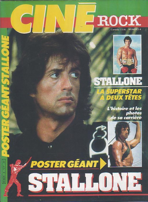 CINE-ROCK magazine cover Issue 4  