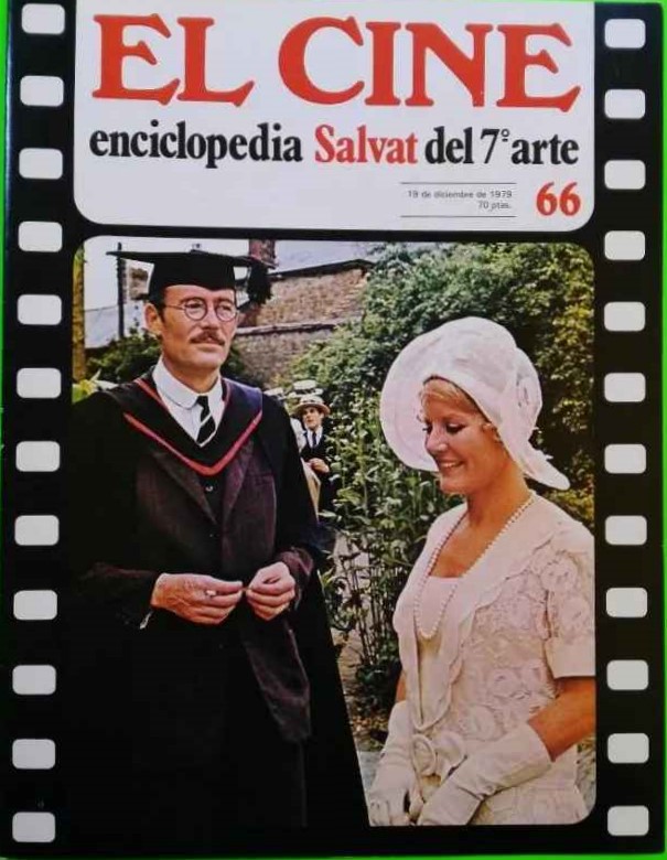 CINE | EL (Enciclopedia Salvat Del 7 Arte) magazine side cover Issue 66 19 December 1979