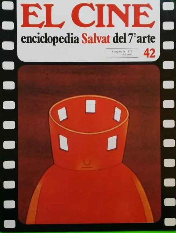 CINE | EL (Enciclopedia Salvat Del 7 Arte) magazine side cover Issue 42 4 July 1979