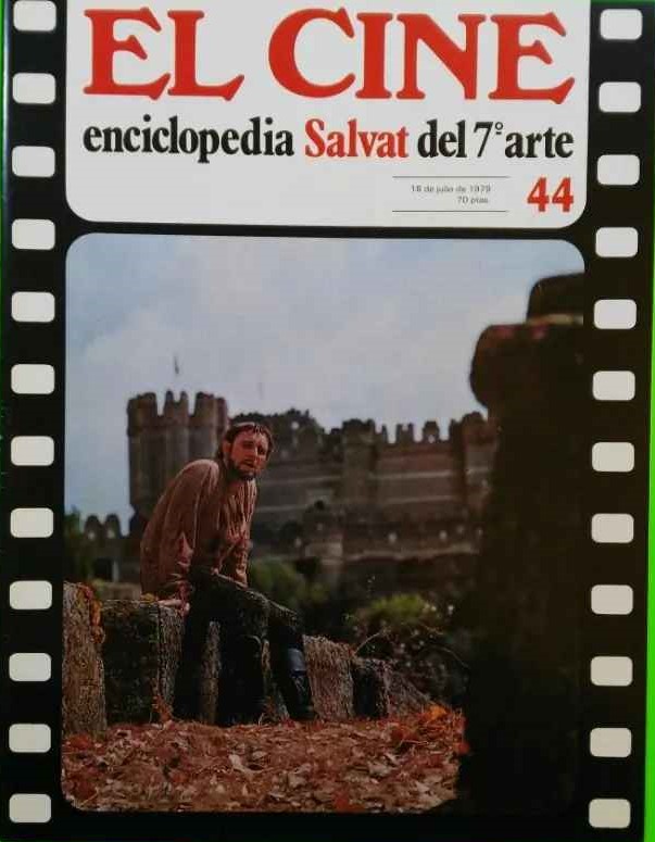 CINE | EL (Enciclopedia Salvat Del 7 Arte) magazine side cover Issue 44 18 July 1979