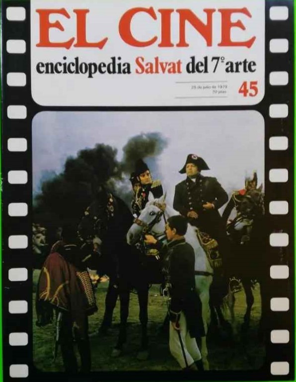 CINE | EL (Enciclopedia Salvat Del 7 Arte) magazine side cover Issue 45 25 July 1979