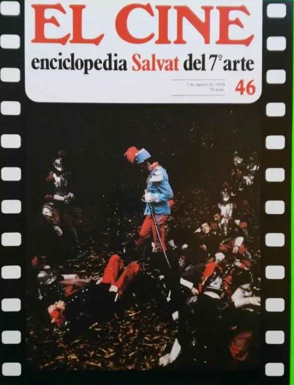 CINE | EL (Enciclopedia Salvat Del 7 Arte) magazine side cover Issue 46 1 August 1979