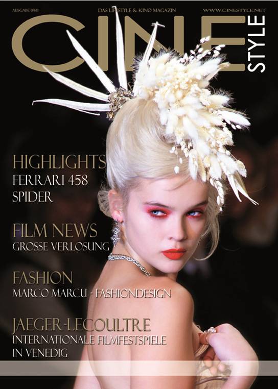CINESTYLE magazine cover September 2011