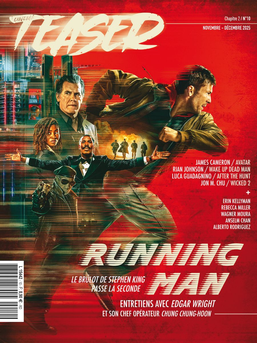 CINEMA TEASER magazine side cover  Vol 2 No  10  November/December 2025