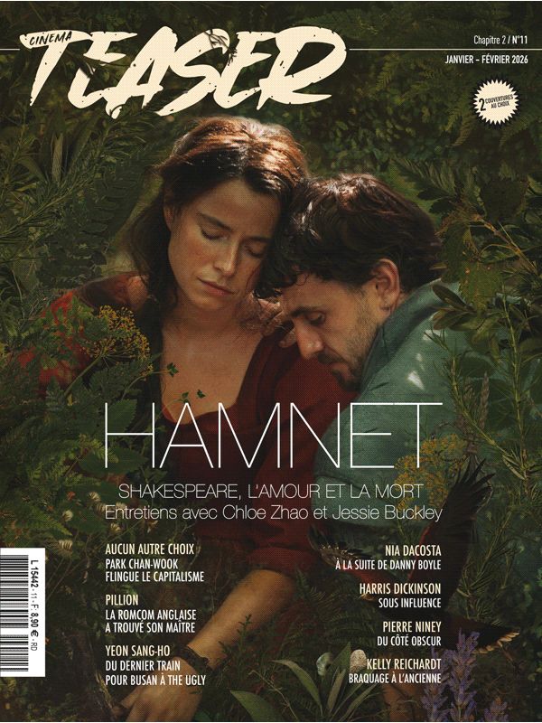 CINEMA TEASER magazine side cover  Vol 2 No  11  January/February 2026