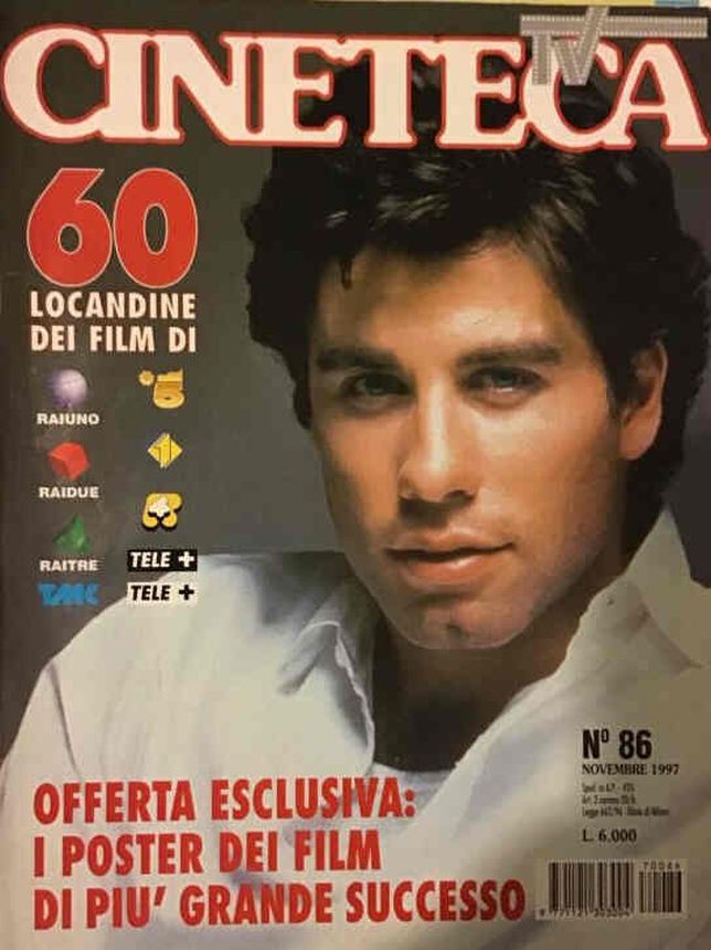 CINETECA TV magazine cover Issue 86  November 1997