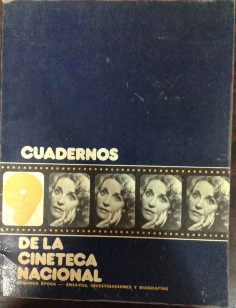 CINETECA NACIONAL magazine side cover Issue 9   1979
