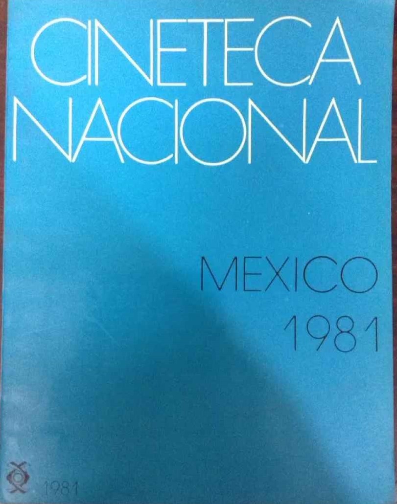 CINETECA NACIONAL magazine cover   1981
