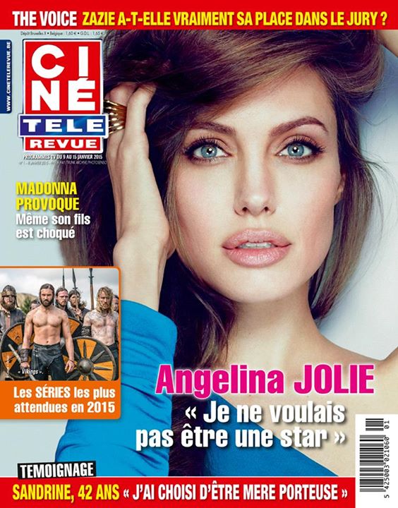 CINE TELE REVUE magazine side cover Issue 1 8 January 2015
