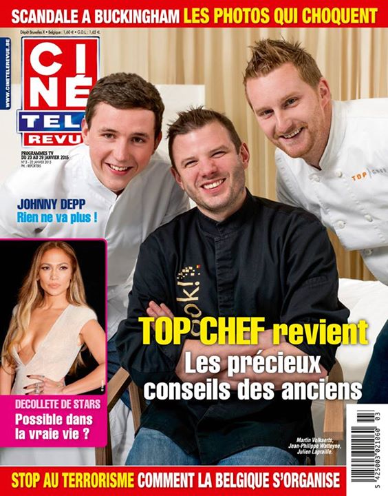 CINE TELE REVUE magazine side cover Issue 3 22 January 2015