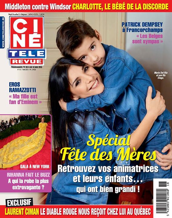 CINE TELE REVUE magazine side cover Issue 18 7 May 2015