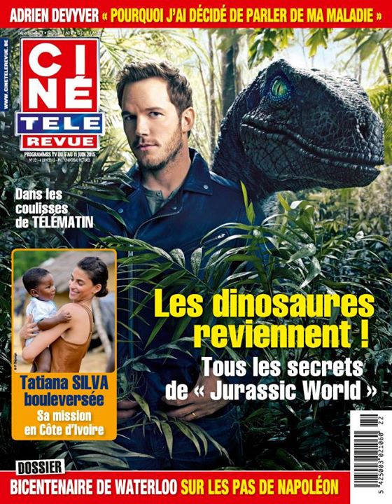 CINE TELE REVUE magazine side cover Issue 22 4 June 2015