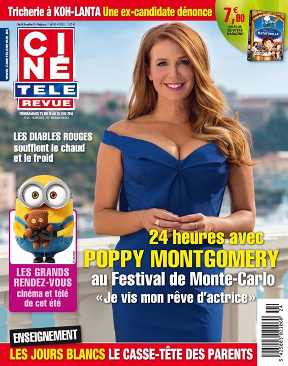 CINE TELE REVUE magazine side cover Issue 24 18 June 2015