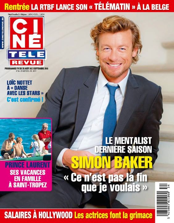 CINE TELE REVUE magazine side cover Issue 34 27 August 2015