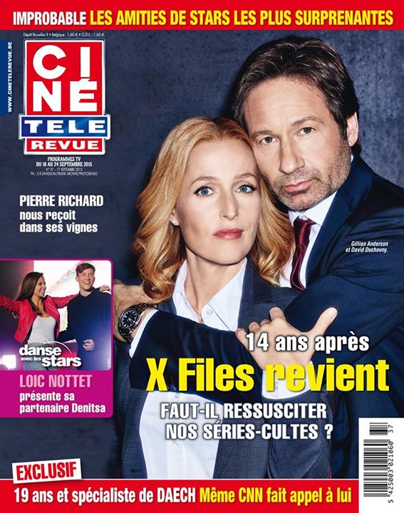 CINE TELE REVUE magazine side cover Issue 37 17 September 2015