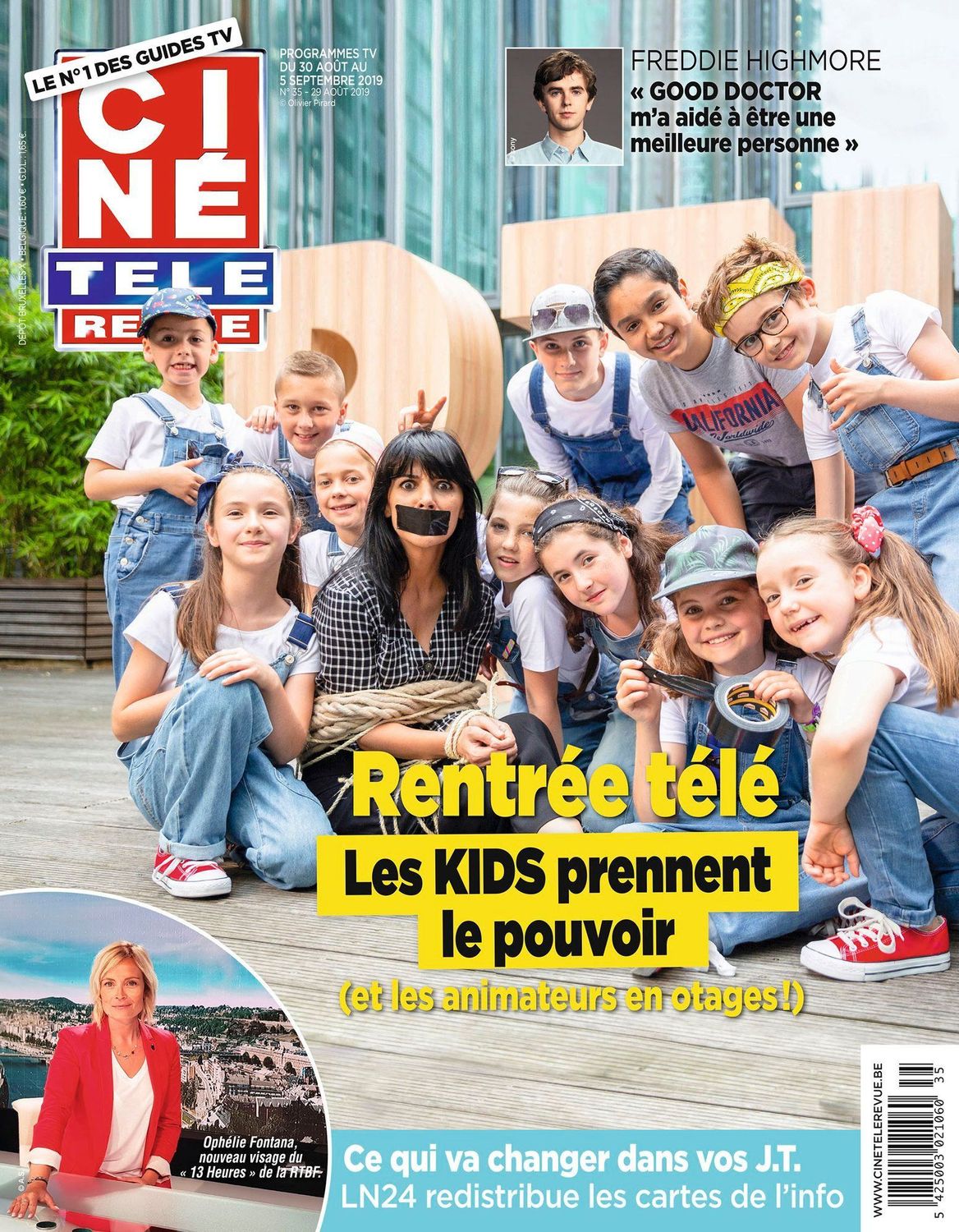 CINE TELE REVUE magazine side cover Issue 35 29 August 2019