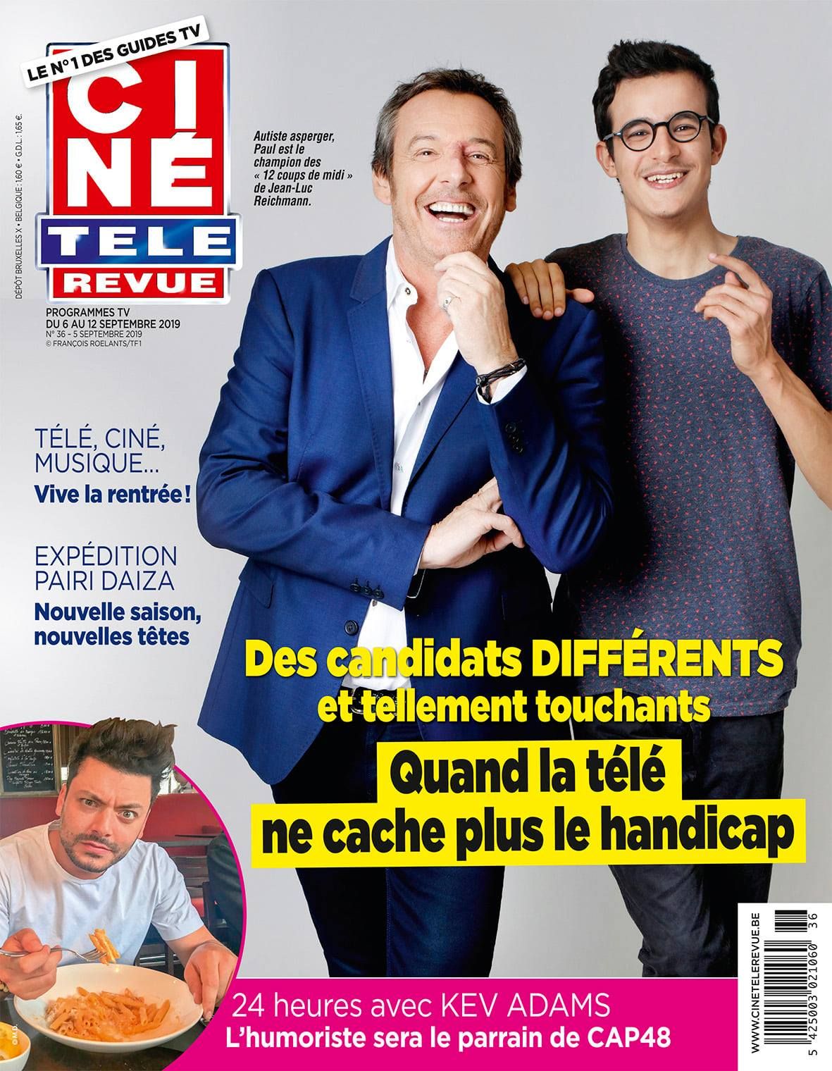 CINE TELE REVUE magazine side cover Issue 36 5 September 2019