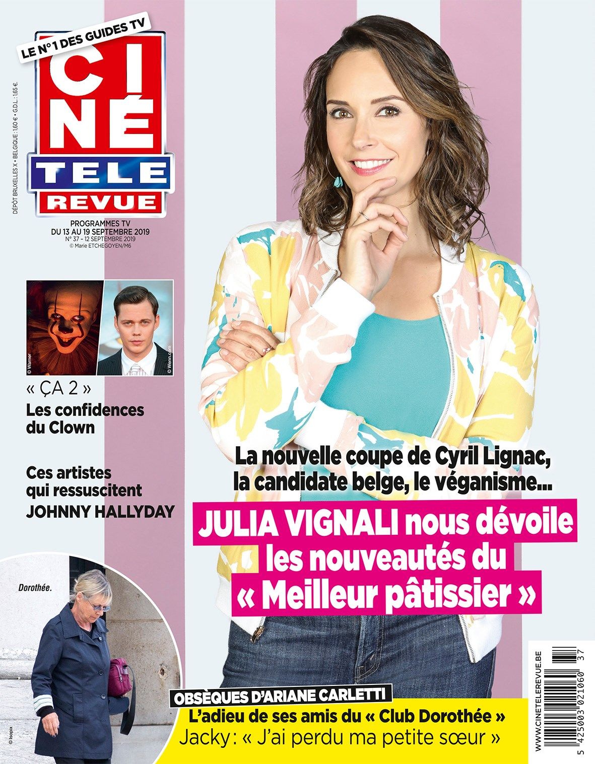 CINE TELE REVUE magazine side cover Issue 37 12 September 2019