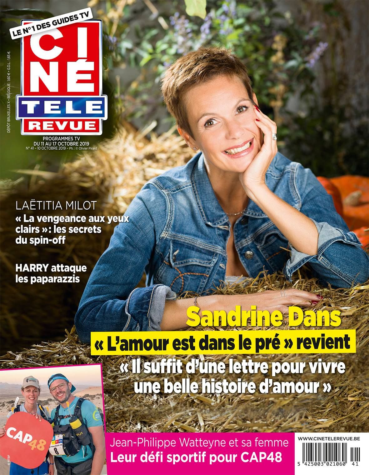 CINE TELE REVUE magazine side cover Issue 41 10 October 2019