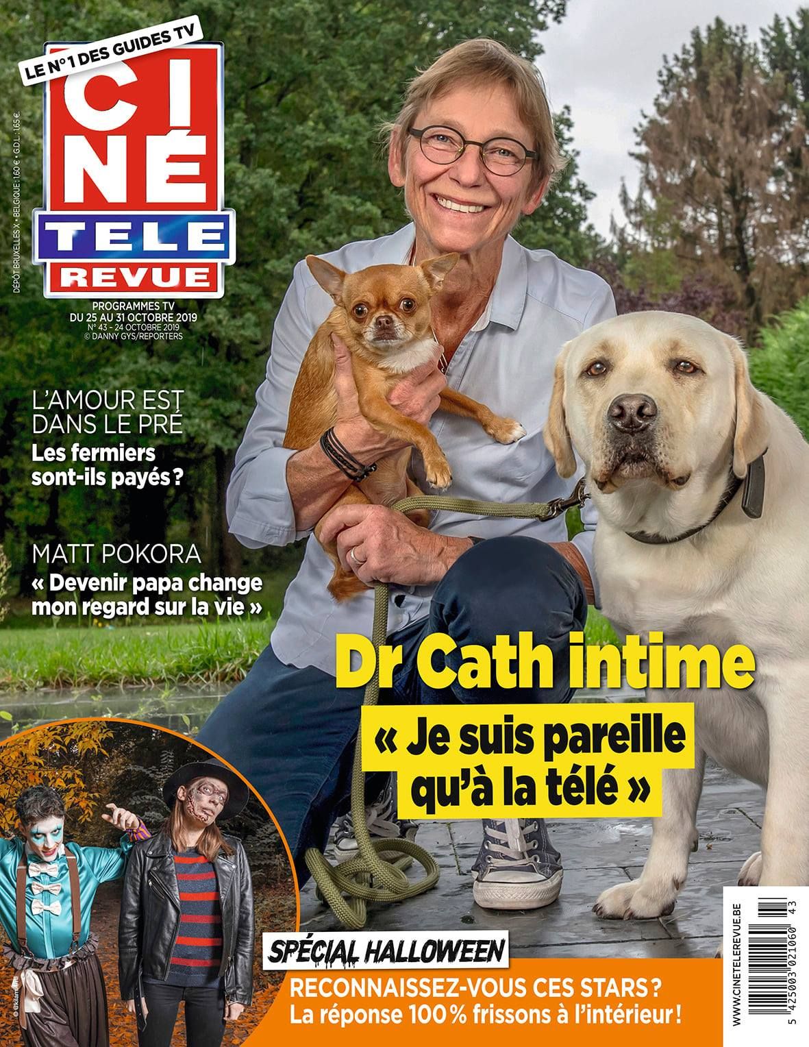 CINE TELE REVUE magazine side cover Issue 43 24 October 2019